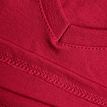 Червона жіноча футболка з V-подібним вирізом Lady-fit v-neck Fruit of the Loom, фото 7