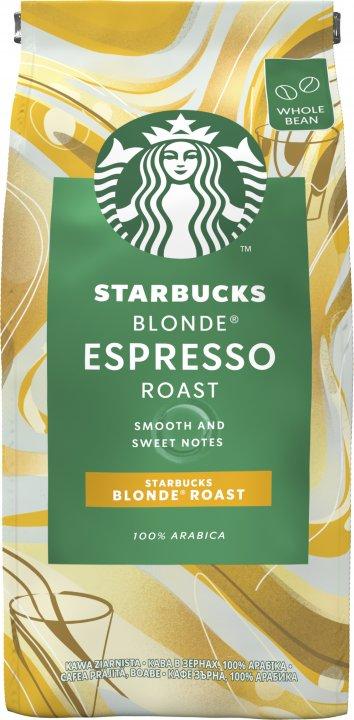 Кава Старбакс Starbucks Coffee Blonde Espresso Roast Еспресо Роуст 200г зерно 100% арабіка
