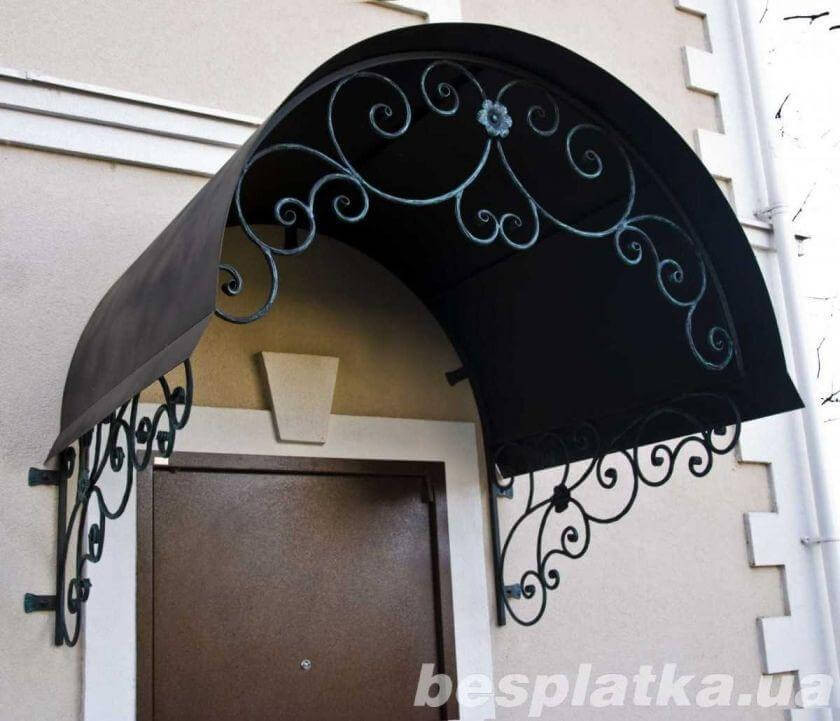 Козирки з металу