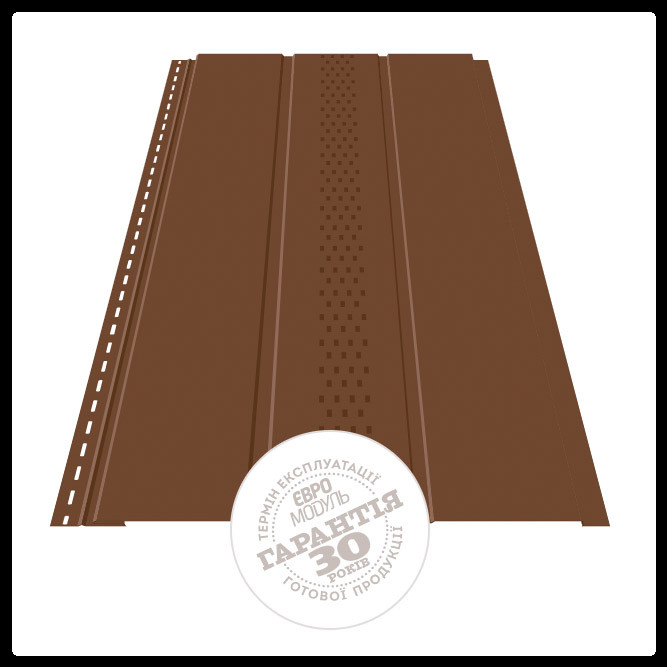 Софіт металевий 0,5 мм MAT ArcelorMittal Ral 8017