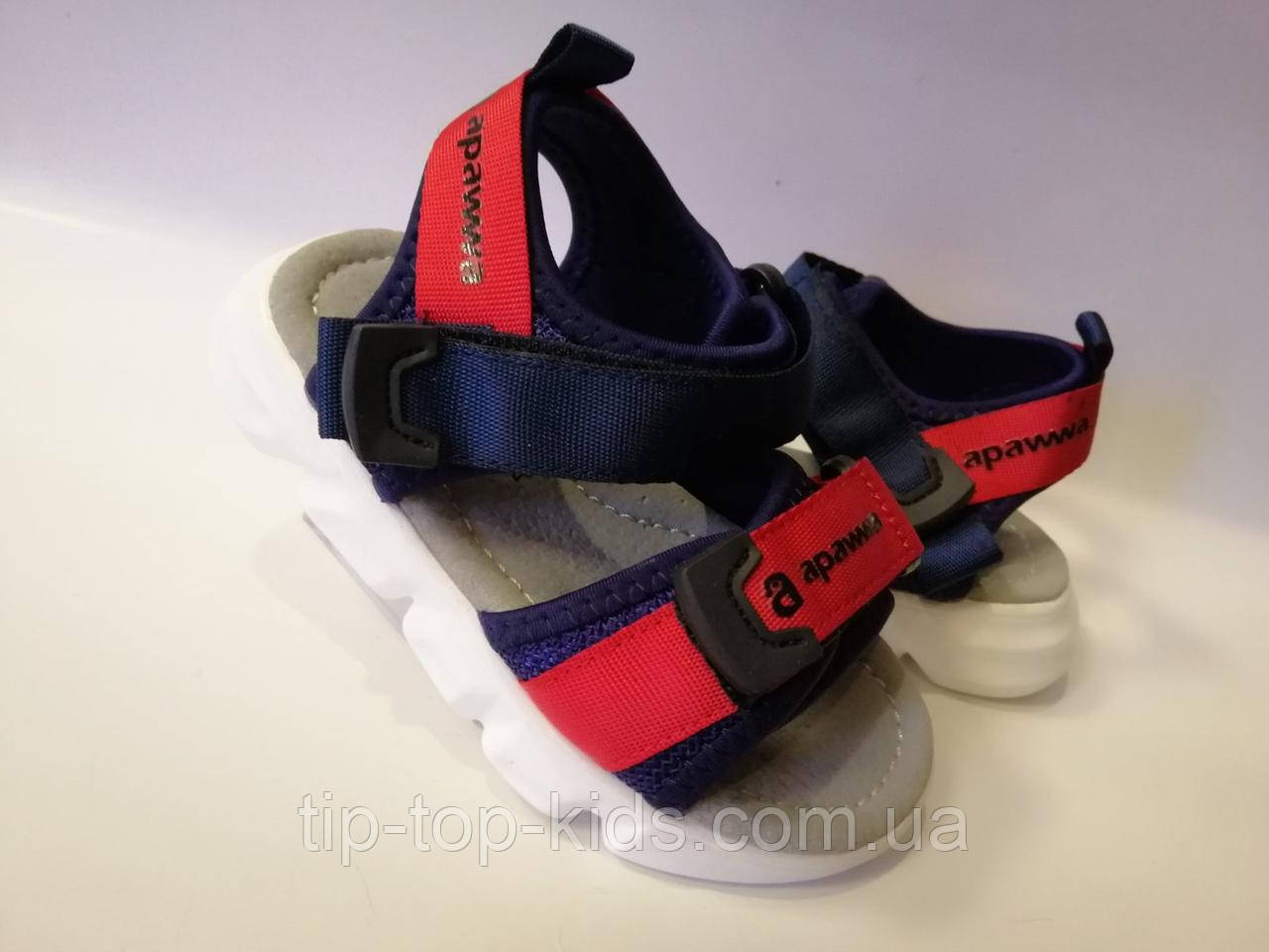 Босоніжки для хлопчика Apawwa179-1 navy сині р. 29, фото 1