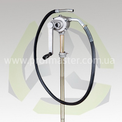 Ручний насос для бензину редукторний бочковий ручний насос для палива оливи, фото 1