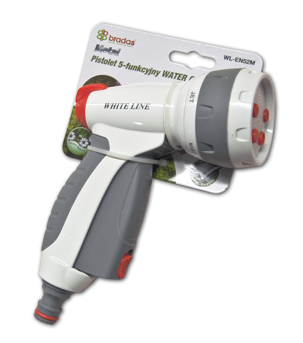 Орошительная насадка 5 режимів, WATER CLICK, WHITE LINE, WL-EN52M
