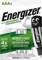 Аккумуляторы Energizer AAA 700 mAh Pre-Ch PowerPlus BL2 Ni-MH (7638900416992)