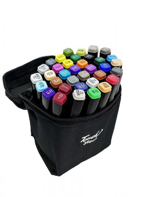 Скетч маркери для малювання | Набір маркерів Thiscolor 36 шт., фото 1