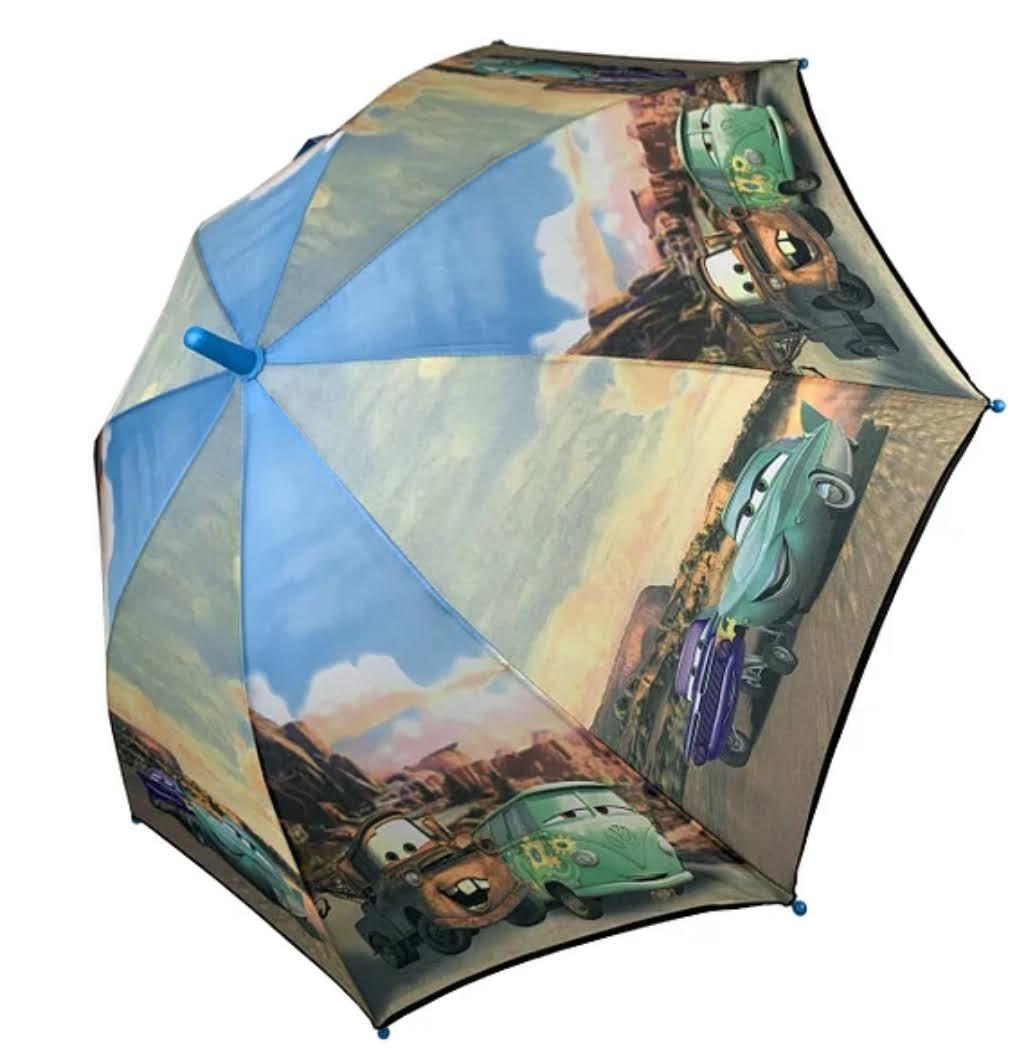 Детский зонтик «Тачки Маквин Ралли» для мальчиков Бежевый - фото 1 - id-p1409347122