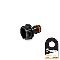 Адаптер із зовнішньою різьбою 3/4", BLACK LINE,
з ярликом, ECO-PWB2185