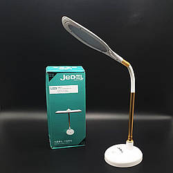 Лампа світлодіодна настільна сенсорна LED з акумулятором Jedel LD 904 регульований світильник білий