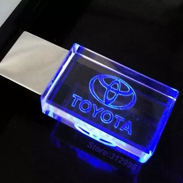 Флешка з логотипом Toyota (Тойота) 32 Гб