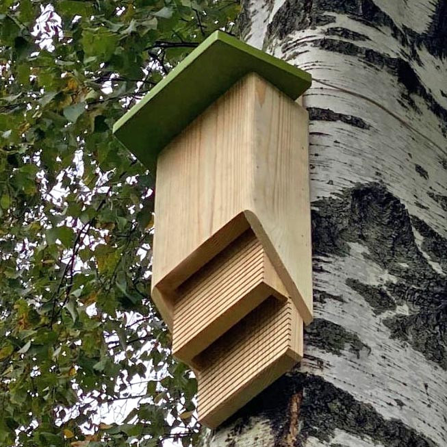 Будиночок для кажанів "Листонос" бланже-мохіто