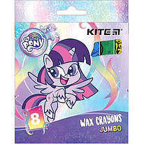 Олівці воскові Jumbo Kite My Little Pony 8 кольорів LP21-076, 47389