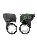 Колеса для чемодана \ двойные\ для пластиковых \ пара \ малые \ 1226