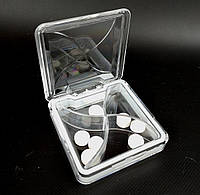 Таблетница, органайзер для таблеток (ОДКХ-134) Прозрачный
