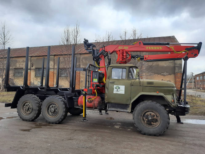 Новий механізм повороту, для нового крана маніпулятора SG-88