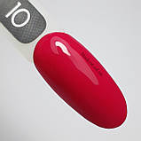 Гель-лак Vaлерi темно-малиновий Valeri 6мл №10, фото 3