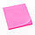 Папір з липким шаром 75х75мм неоновий рожевий, 80арк L1211 - 07, фото 2