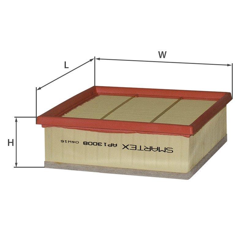 Повітряний фільтр Fiat Punto Smartex AP13008 аналог Mann C 21 106, Mahle LX 1846