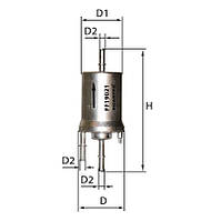 Паливний фільтр Audi a3 Smartex FF19021 аналог Mann WK 69, Mahle KL 572