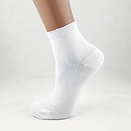 Білі безшовні середні жіночі шкарпетки модал Z&N Турція, фото 2