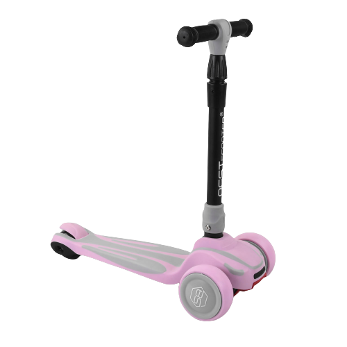 Самокат триколісний дитячий Best Scooter S-6044 складне кермо колеса світяться