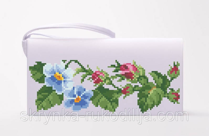 Пошитий клатч для вишивання КЛ-008 Барвиста Вишиванка