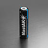 Аккумулятор Li-ion MastAK 18650 3.6v 2200mAh с защитой (1шт), фото 4