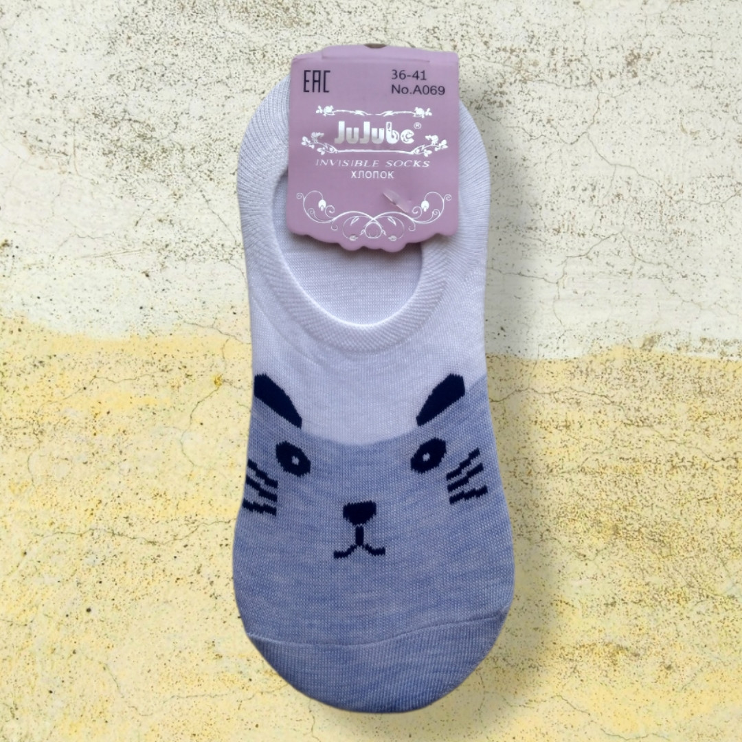 Сліди жіночі з принтом блакитні розмір 36-41 Ju-Ju-Be, фото 1