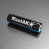 Аккумулятор Li-ion MastAK 18650 3.6v 2200mAh с защитой (1шт), фото 5