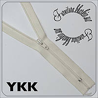 Молния неразъемная №3 YKK молочного цвета 50 см
