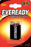 Батарейки Energizer Eveready Super Heavy Duty 9V / 6F22 BL1 7638900227543
