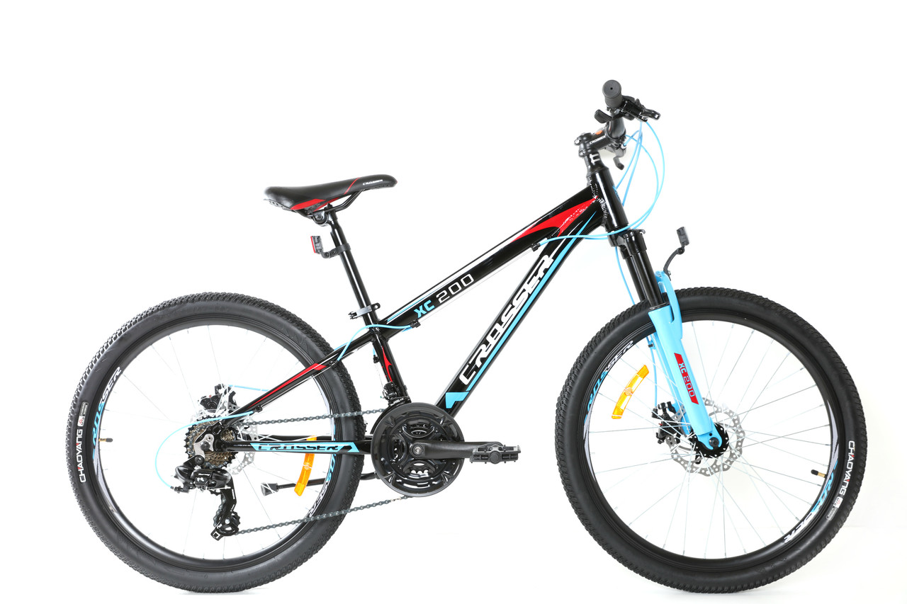 Підлітковий велосипед Crosser Boy XC-200 24" на зріст 123-140 см