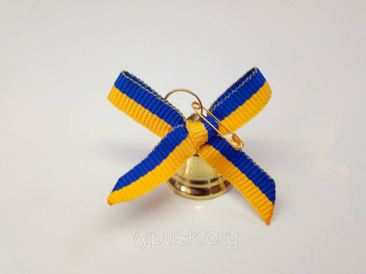 Дзвінок із синьо- жовтим бантиком