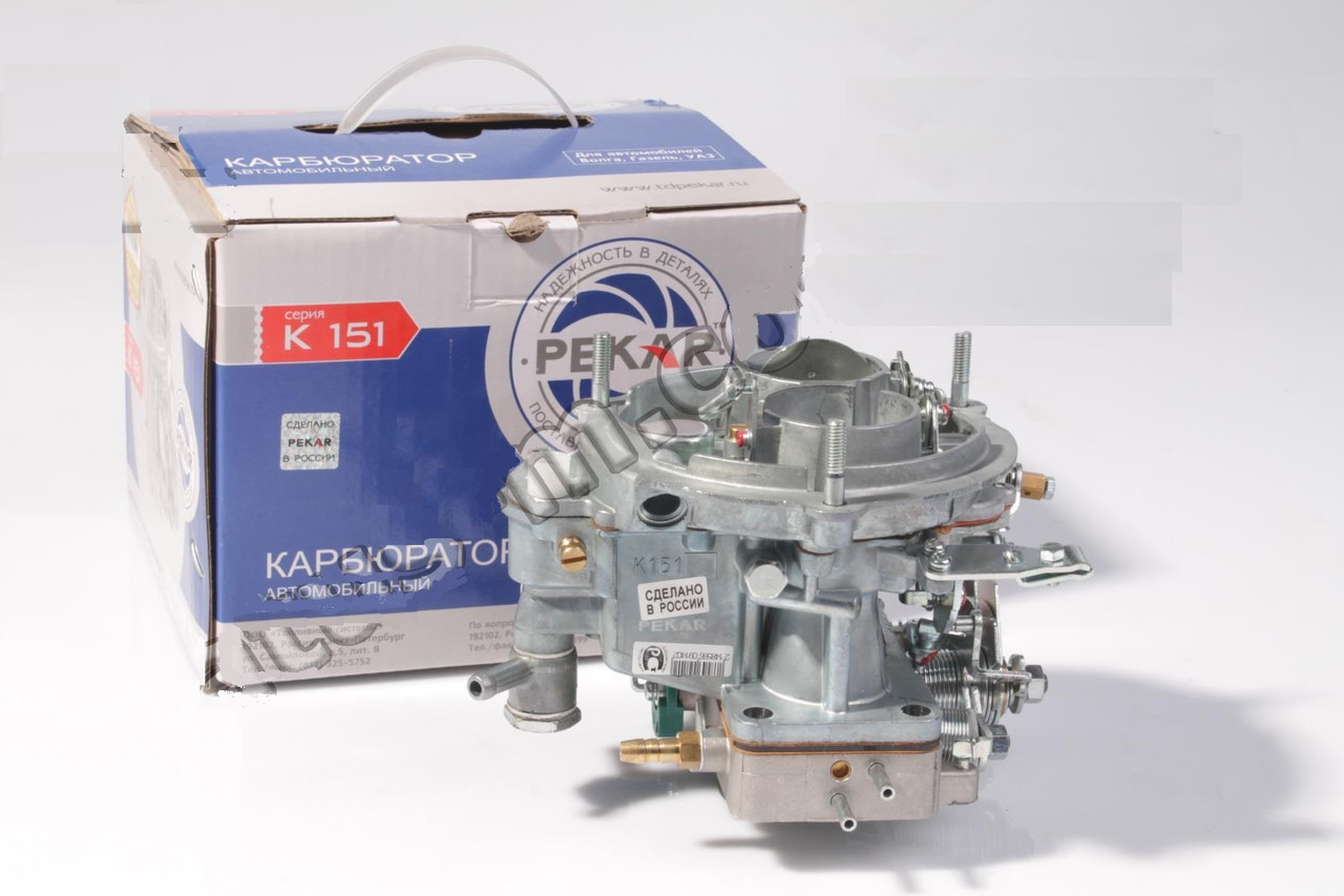 Карбюратор К-151 Газель, Волга, двигун 402 (виробництво ПЕКАР)