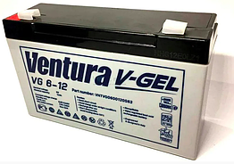 Аккумуляторна батарея Ventura VG 6-12 (GEL) 6В 12А/ч