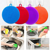 Губка силіконова для миття посуду