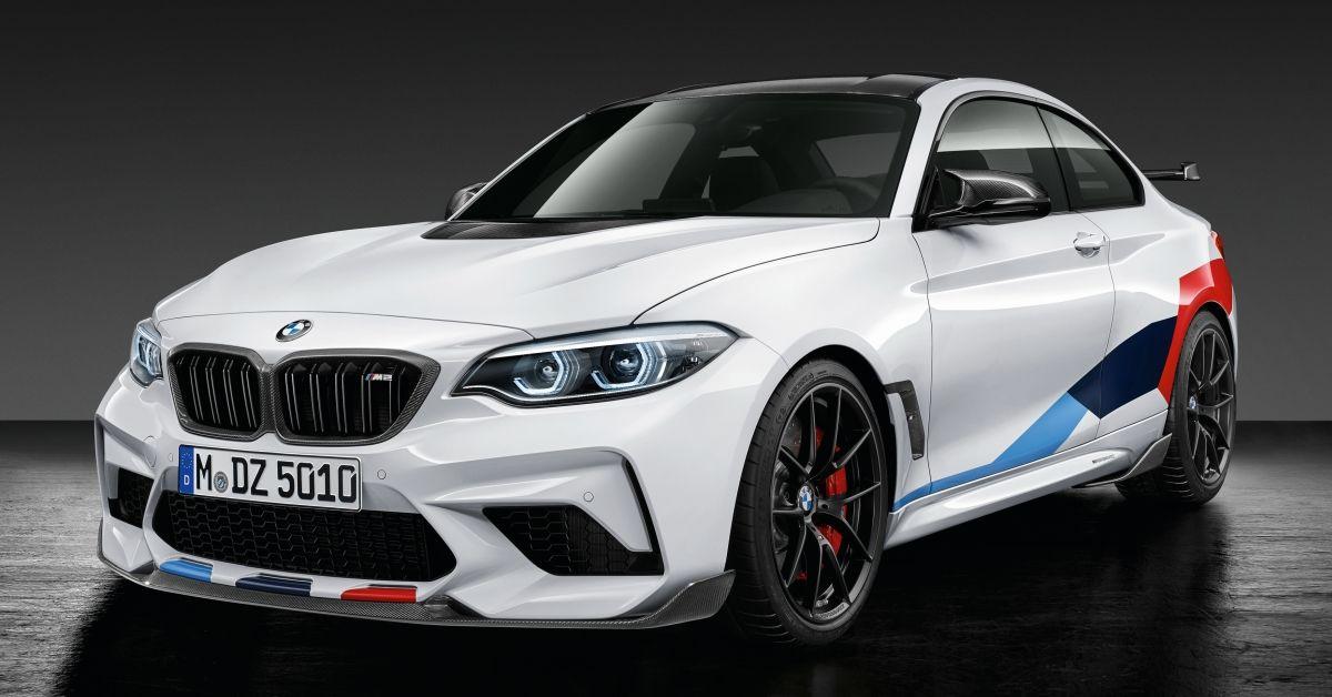 Акцентні смуги M Performance для BMW M2 F87, 51142456835, фото 1