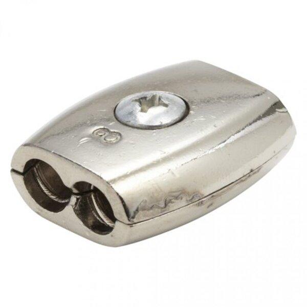 Затиск для каната обжимной 4 мм бочонок,  10 шт, фото 1