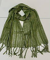 Зелений шарф Легкий бриз