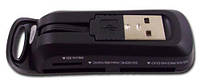 Кардридер USB 2.0 - SD/SHDC/MiniSD/MMC/MicroSD/MS/M2 Acer Smart CA5 (LC.OTH0A.007), серый, оригинал новый