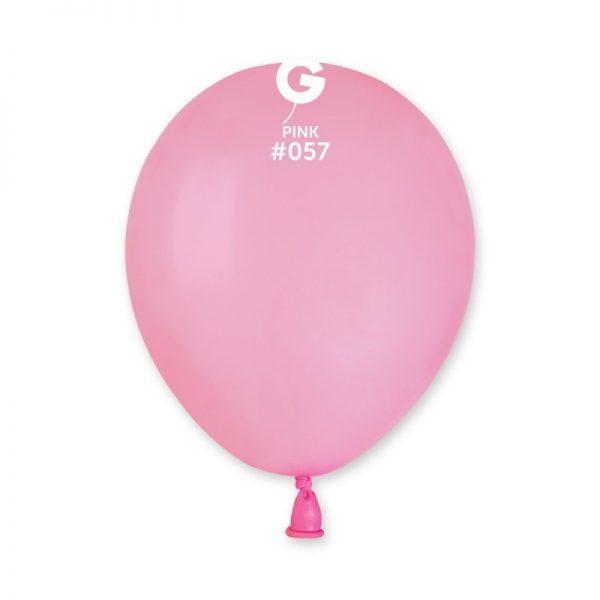 Латексна кулька пастель світло-рожевий 5"/ 57/ 13см Pink Gemar, фото 1