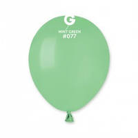 Латексна кулька пастель м'ятний 5" / 77 / 13см Mint Green Gemar