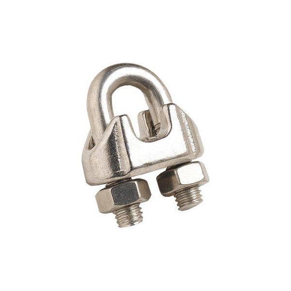 Зажим для троса 8 741 мм DIN A4 нержавійка, фото 1