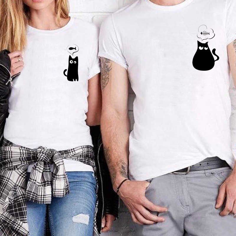 Спільні футболки для закоханих "Котики", фото 1