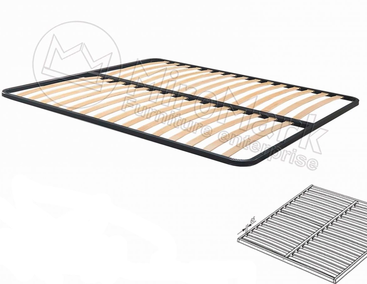 Каркас к кровати стандарт металлический 65 мм 1,6х2,0 ТМ Миро Марк - фото 2 - id-p1409442389