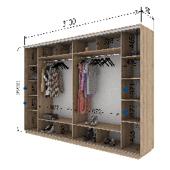 Шафа-купе Гарант 3100х600х2200 в Одесі, Україні