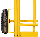 Візок платформенний ручний вантажний, 180 кг, 1240х565х630 мм. Візок ручний, фото 8