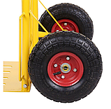 Візок платформенний ручний вантажний, 180 кг, 1240х565х630 мм. Візок ручний, фото 9