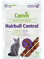 Canvit HAIRBALL CONTROL - ласощі для кішок з виведенням грудочок шерсті 100 гр