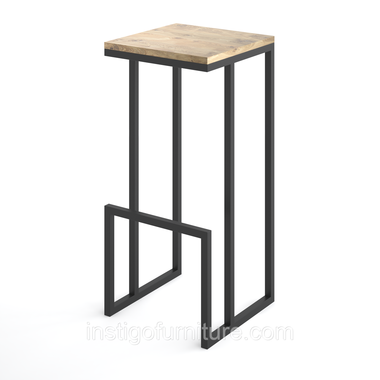 Каркас для барного табурета з металу 340×340mm, H=730mm