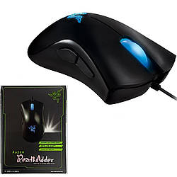 Миша Ігрова комп'ютерна Razer DeathAdder USB мишка для геймерів провідна для комп'ютерних ігор